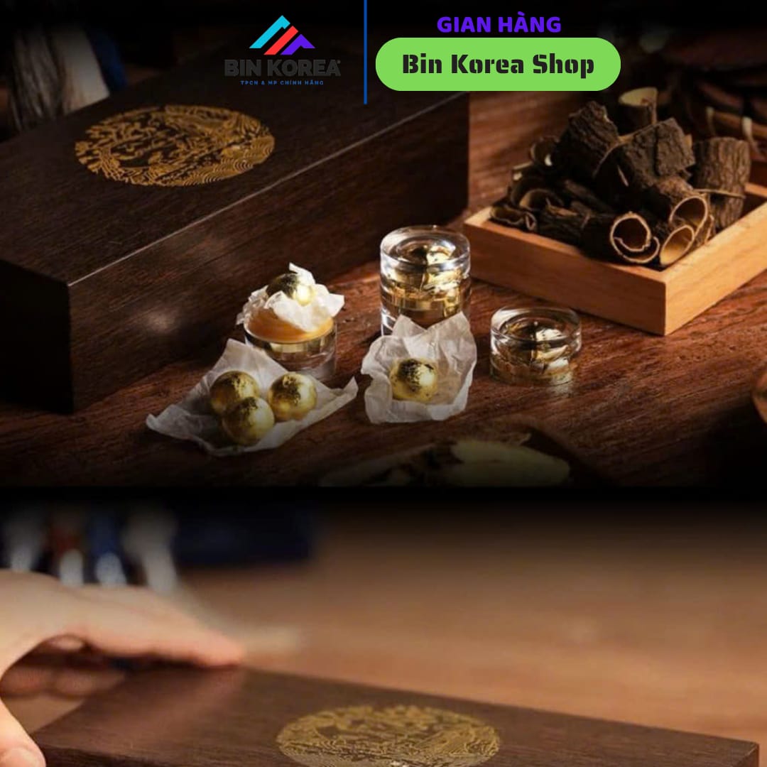 TPBVSK An Cung Gukjin Boryeok-hwan Trầm Hương 30% Hộp 10 Viên x 5 gram thumbnail 6