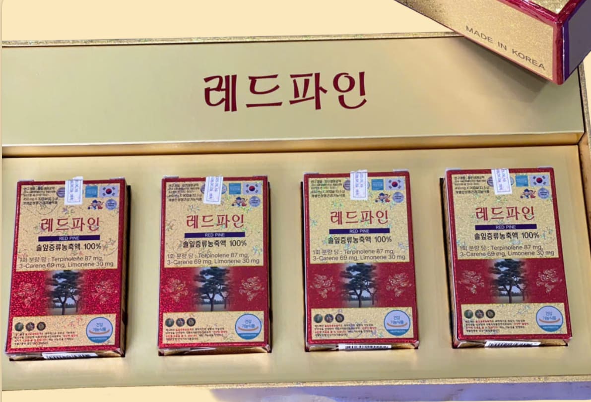 TPBVSK Viên Uống Tinh Dầu Thông Đỏ Cao Cấp 100% Red Pine Hộp 120 Viên 450 mg thumbnail 2