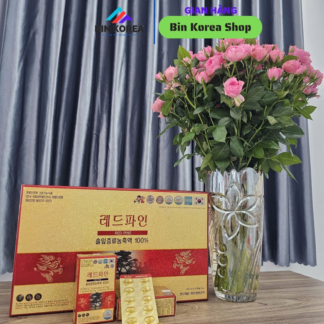 TPBVSK Viên Uống Tinh Dầu Thông Đỏ Cao Cấp 100% Red Pine Hộp 120 Viên x 450 mg thumbnail 2