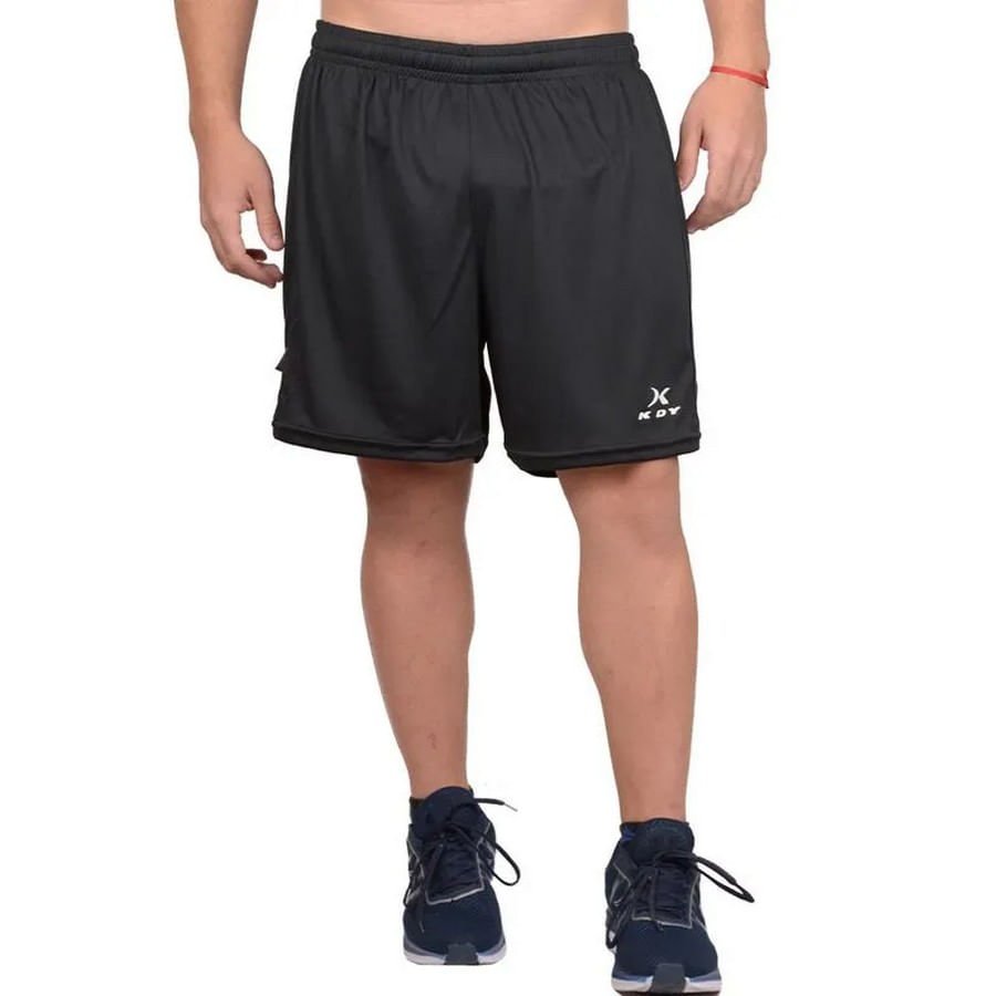 SHORT FUTBOL OMEGA NEGRO