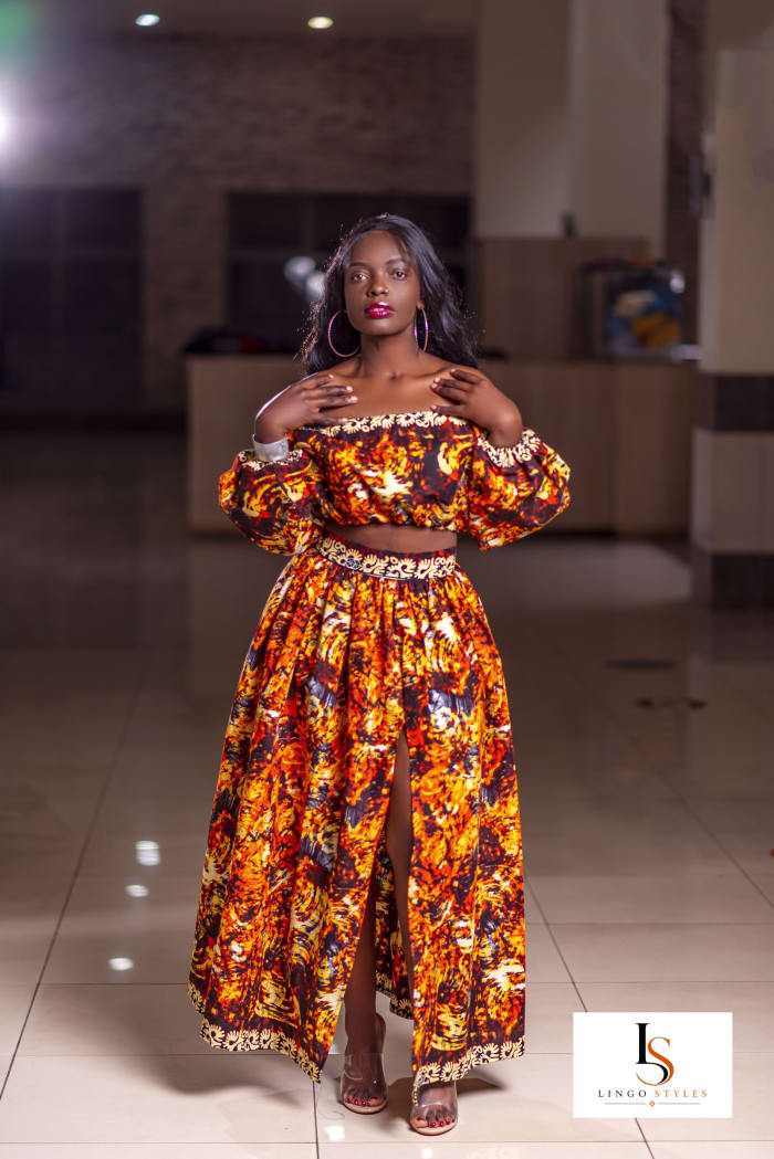 Sunset Ankara Two-Piece