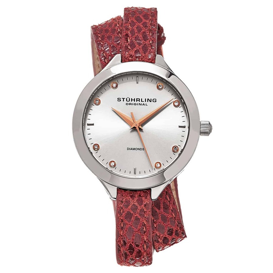 Stuhrling Original Vogue Silver-tone Dial Ladies Watch M15355 135$