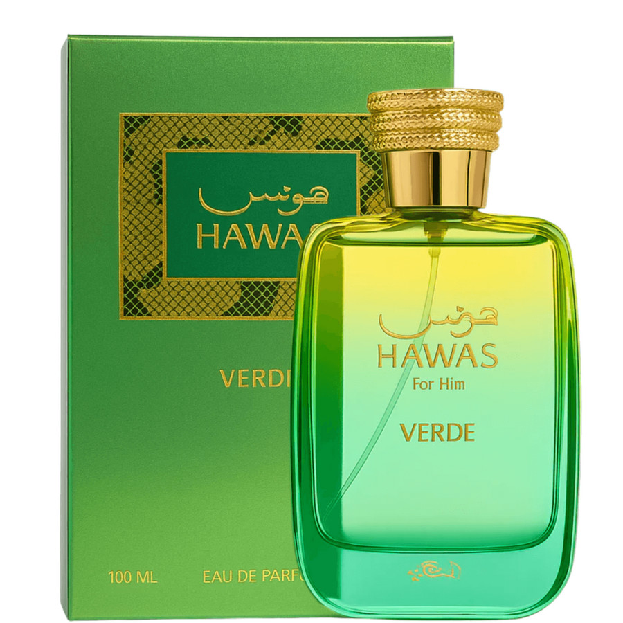 Rasasi Mens Hawas Verde EDP Spray 338 oz Fragrances 614514464502 50$