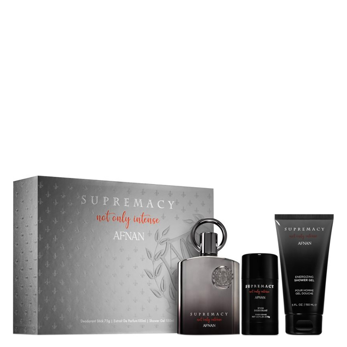 Afnan Mens Supremacy Not Only Intense Gift Set Fragrances 6290171073246 40$