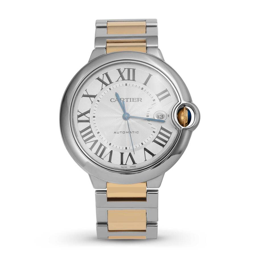Preowned Cartier Ballon Bleu Automatic White Dial Unisex Watch 3001
