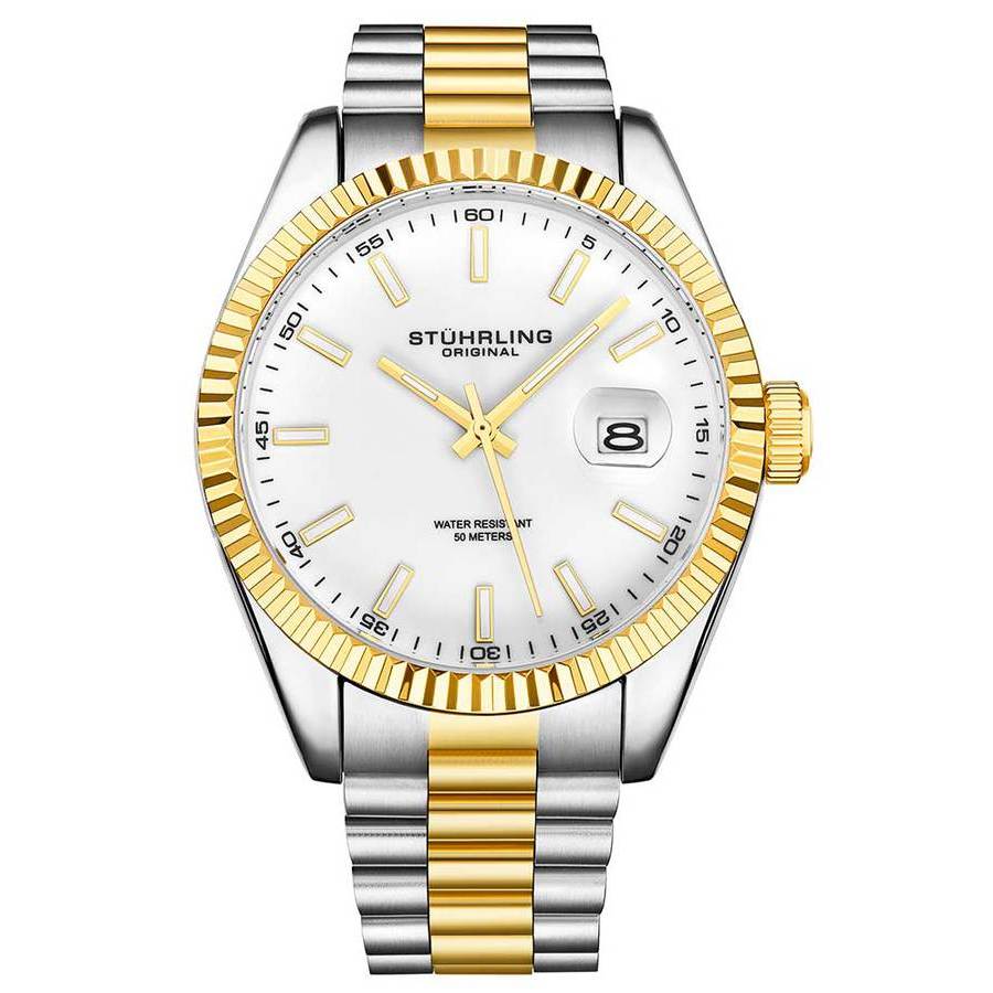 Stuhrling Original Symphony White Dial Mens Watch M15698