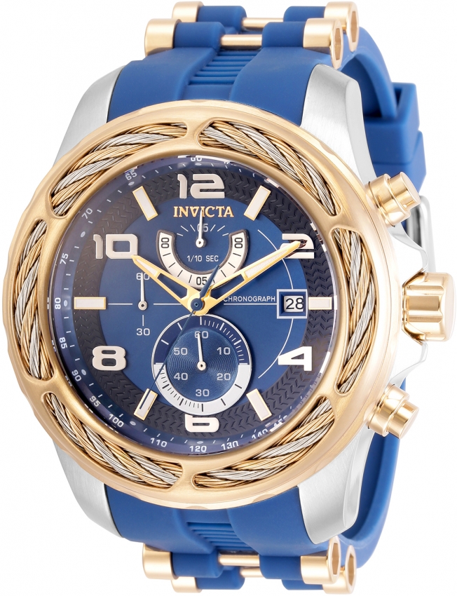 Invicta Bolt Chronograph Quartz Blue Dial Men's Watch 31238 ...
