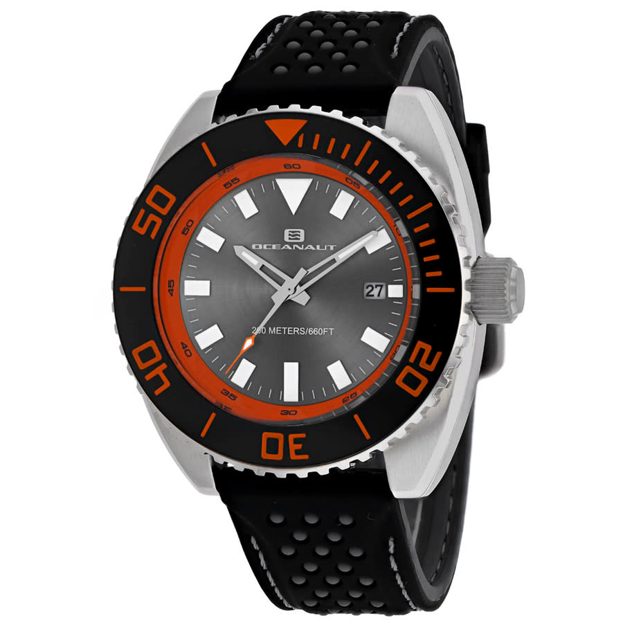Oceanaut Submersion Quartz Grey Dial Mens Watch OC0522