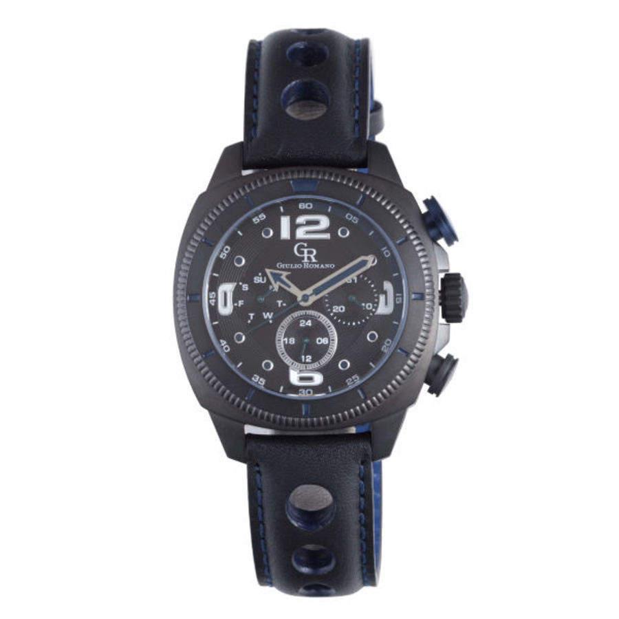 Giulio Romano Pescara Black Dial Mens Watch GR-2000-13-003