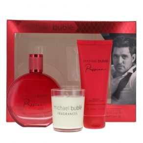 Michael Buble Ladies Passion Gift Set Fragrances 5060539182368