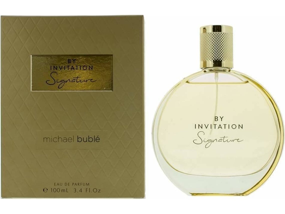 Michael Buble Ladies By Invitation Signature EDP 3.3 oz Fragrances 5060539180708