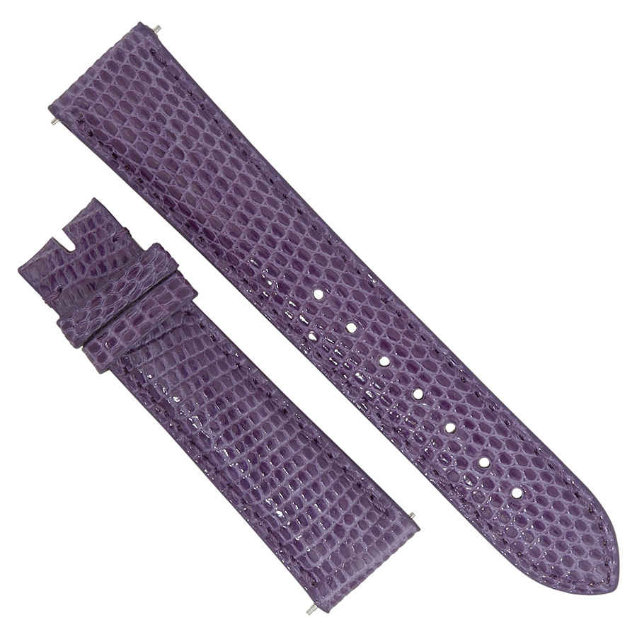 Hadley Roma Shiny Indigo Lizard Leather Strap