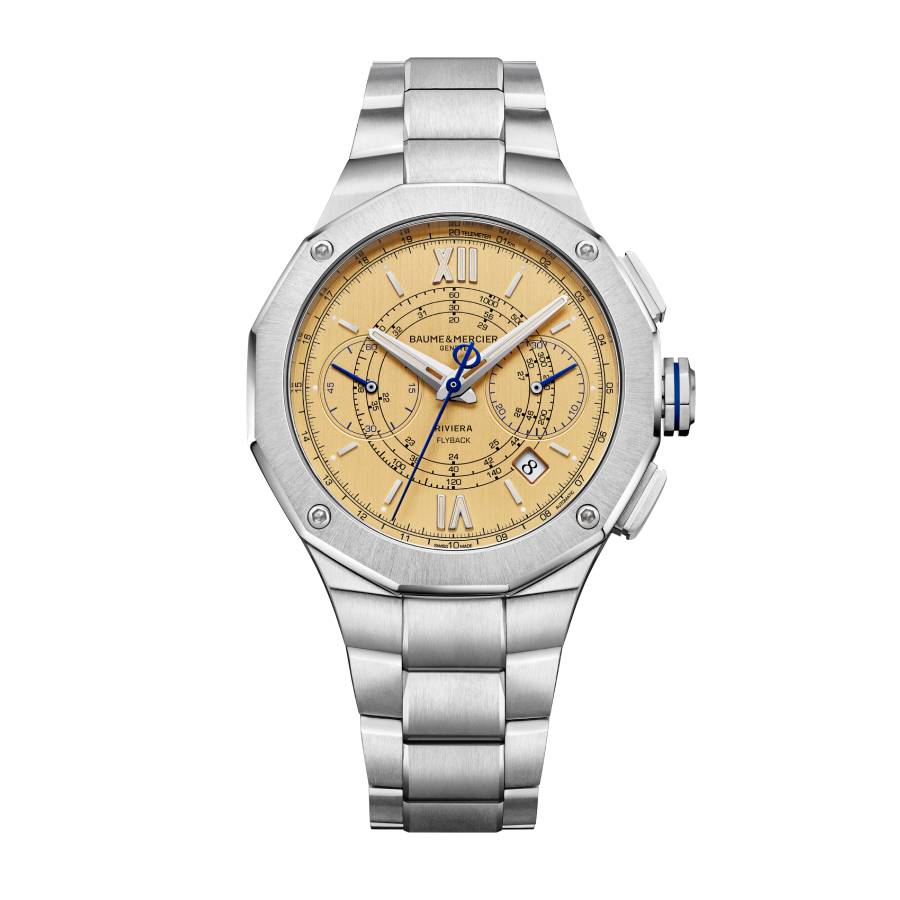 Baume et Mercier Riviera Chronograph Flyback Automatic Mens Watch 10828 5913$
