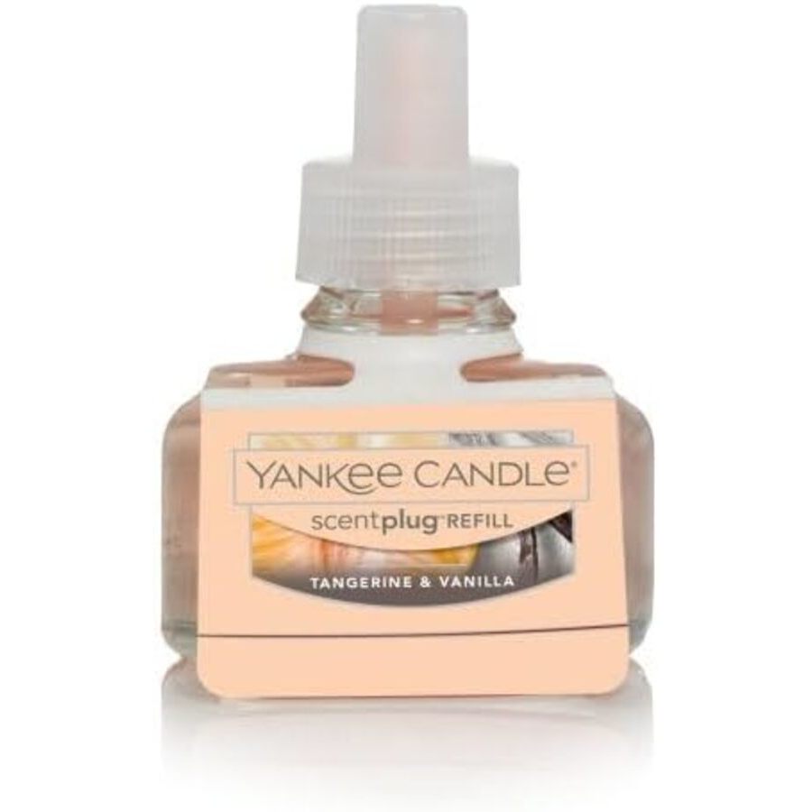 Yankee Candle Unisex ScentPlug 0.62 oz Tangerine & Vanilla Diffuser Refill Fragrances 192833125484