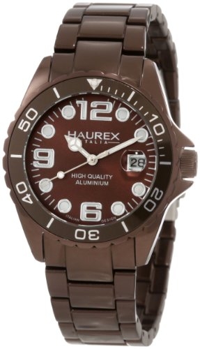 Haurex Italy Ink Brown Aluminum Ladies Watch 7K374DM1