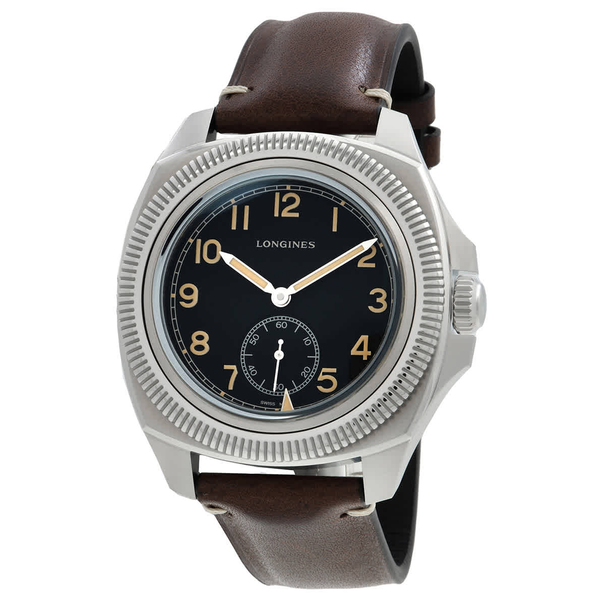 Longines Pilot Majetek Automatic Black Dial Mens Watch L28384539 2800$
