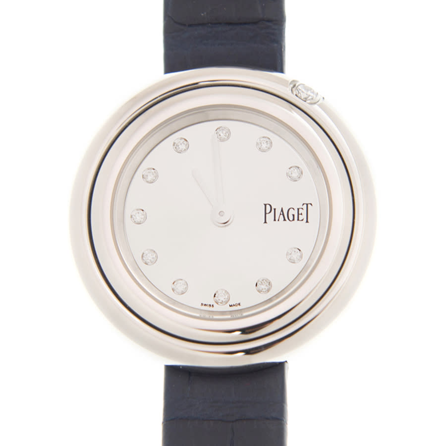 Piaget Possession Diamond Silver Dial Ladies Leather Watch G0A43080 3950$