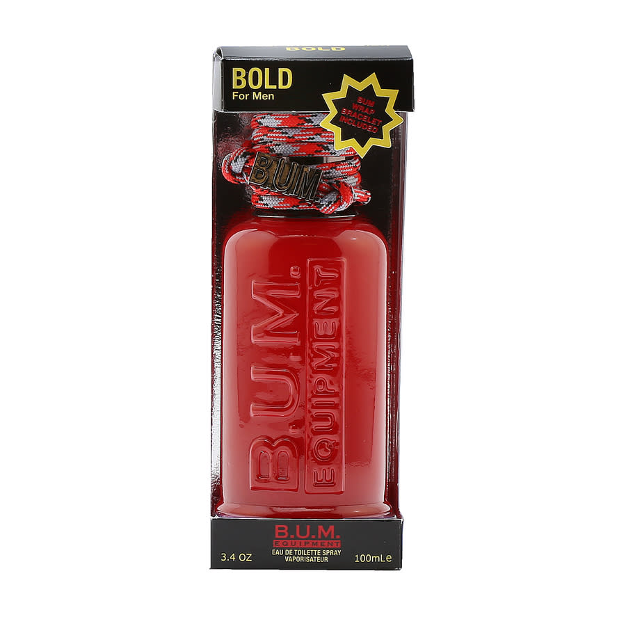 B.U.M. Equipment Mens Bold EDT Spray 3.4 oz Fragrances 746480131369