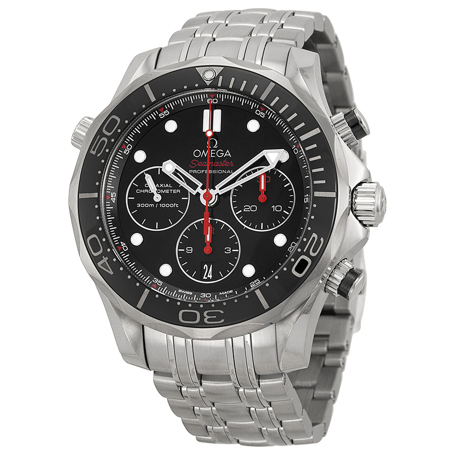 Pre-owned Omega Seamaster Automatic Chronograph Mens Watch 21230445001001 $4295