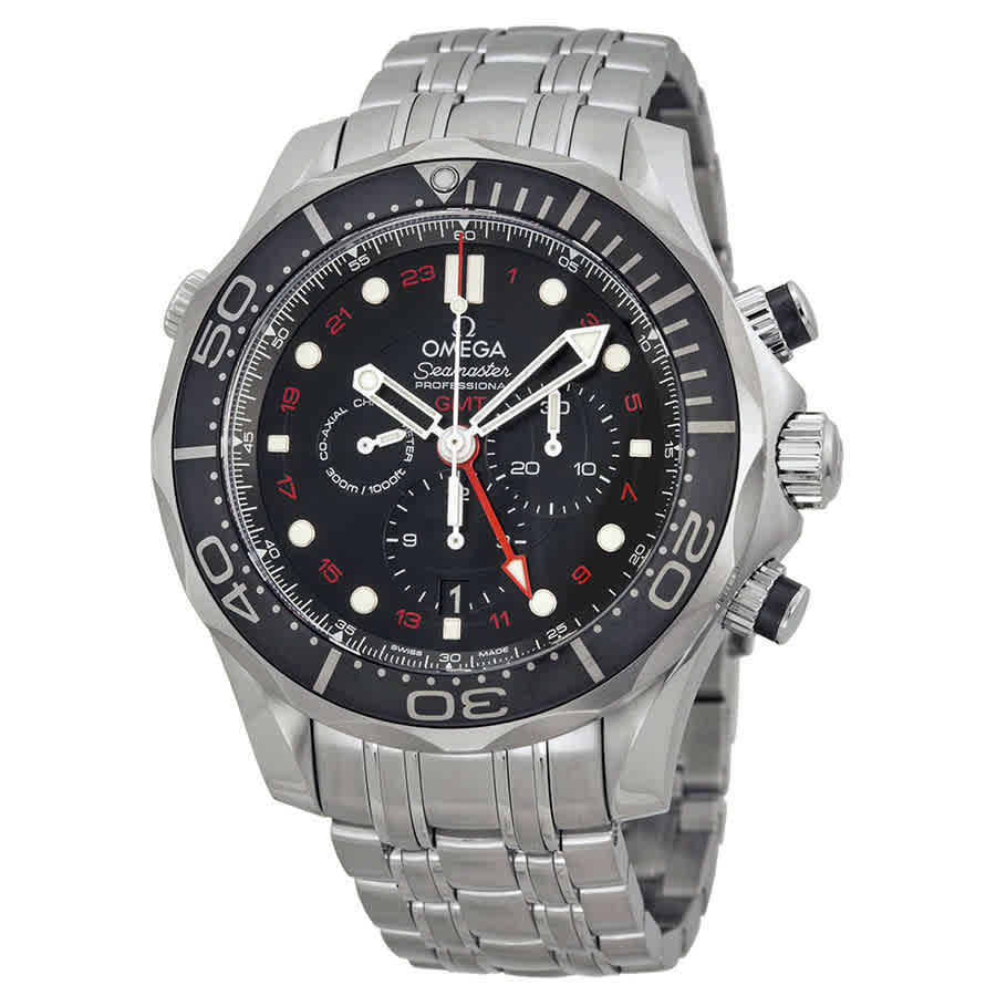 omega seamaster diver automatic chronograph men's watch