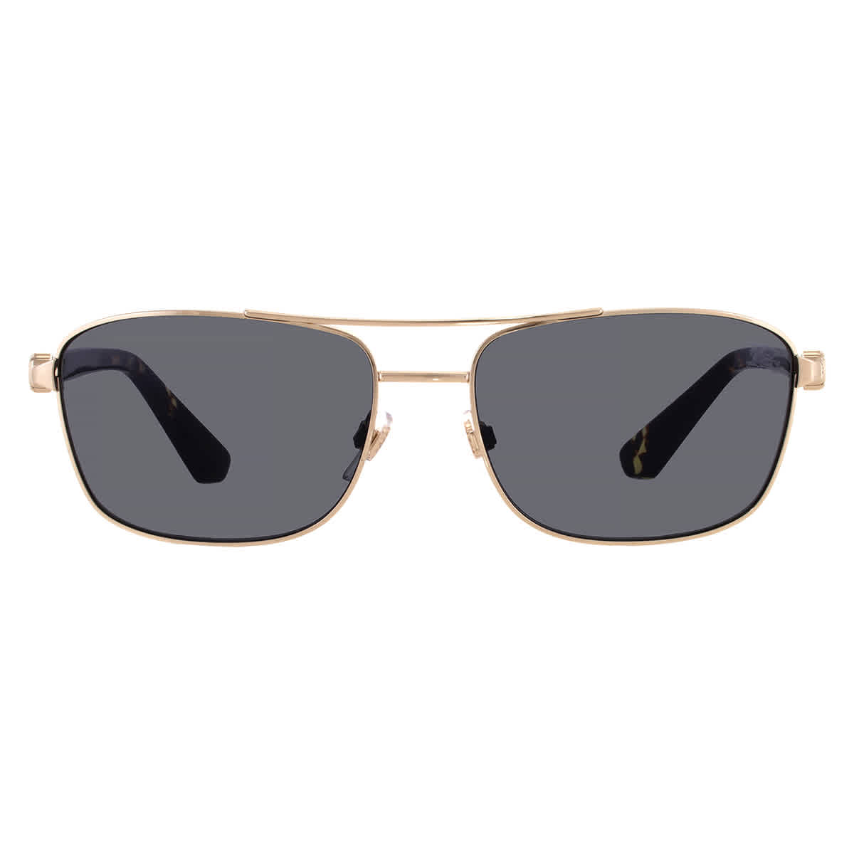Burberry Man Sunglass BE3163 -  Frame color: Light Gold, Lens color: Dark Grey