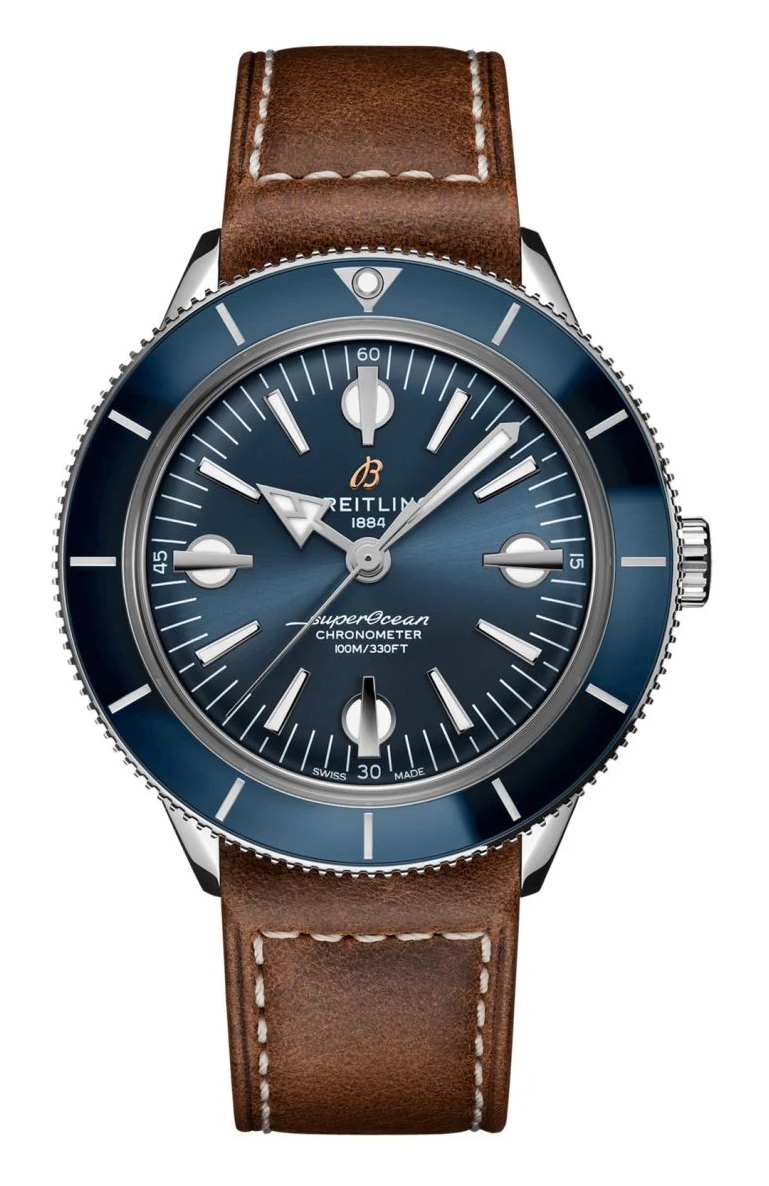 Breitling Superocean Heritage 57 Automatic Blue Dial Mens Watch A10370161C1X2 4315$