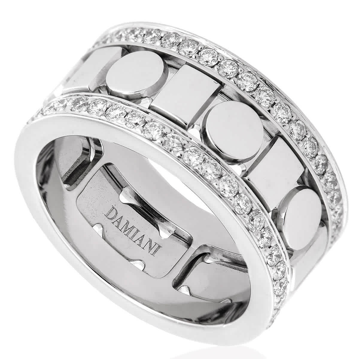 Damiani Belle epoque Reel Diamond Ring, Size 8