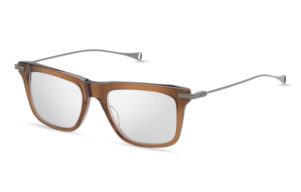 Dita LANCIER Blue Light Block Square Unisex Eyeglasses LSA-436 03 54