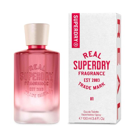 Superdry Ladies Real 01 EDT Spray 3.4 oz Fragrances 7640171195681