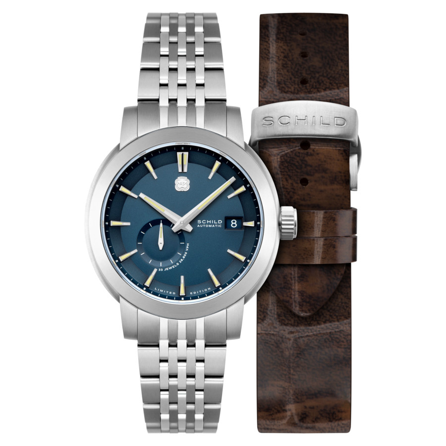 Schild Heinrich Blue Dial Mens Watch SC-1017-22 379$