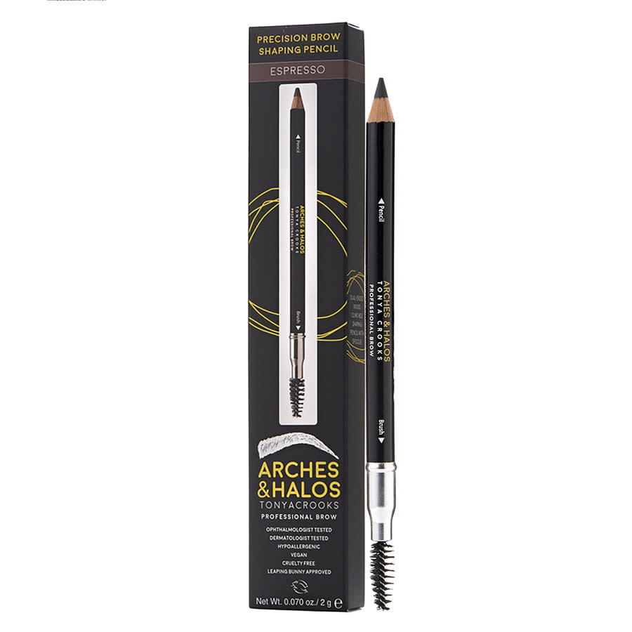 Arches & Halos Ladies Precision Brow Shaping Pencil 0.07 oz Espresso Makeup 818881021324