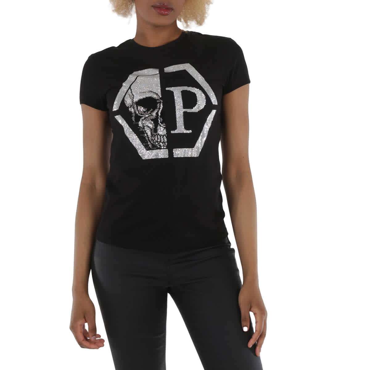 Philipp plein logo t shirt hotsell
