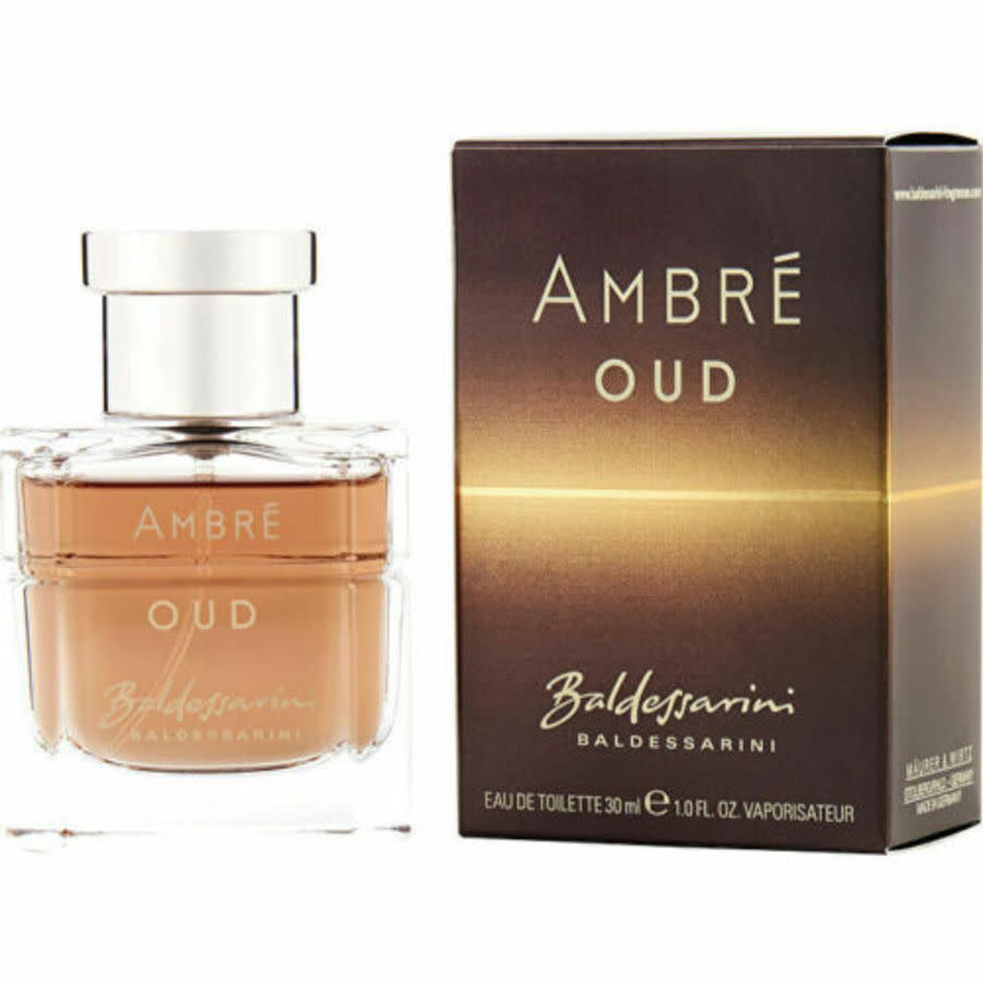 Baldessarini Mens Ambree Oud EDT Spray 1.0 oz Fragrances 4011700906239
