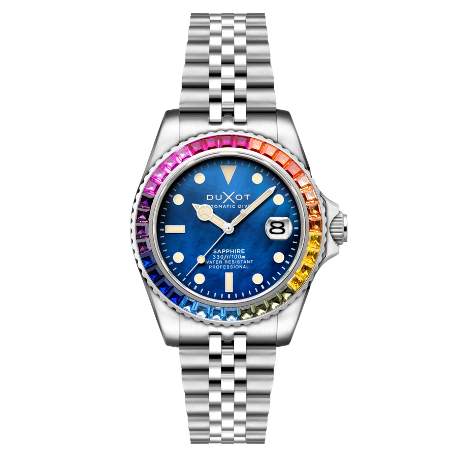 Duxot Atlantica Automatic Blue Dial Mens Watch DX-2077-55 269$