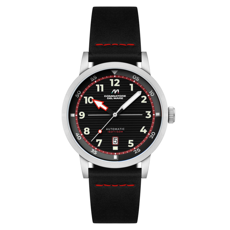 Dominatore Del Mare Camogli Automatic Black Dial Mens Watch DD-8025-06