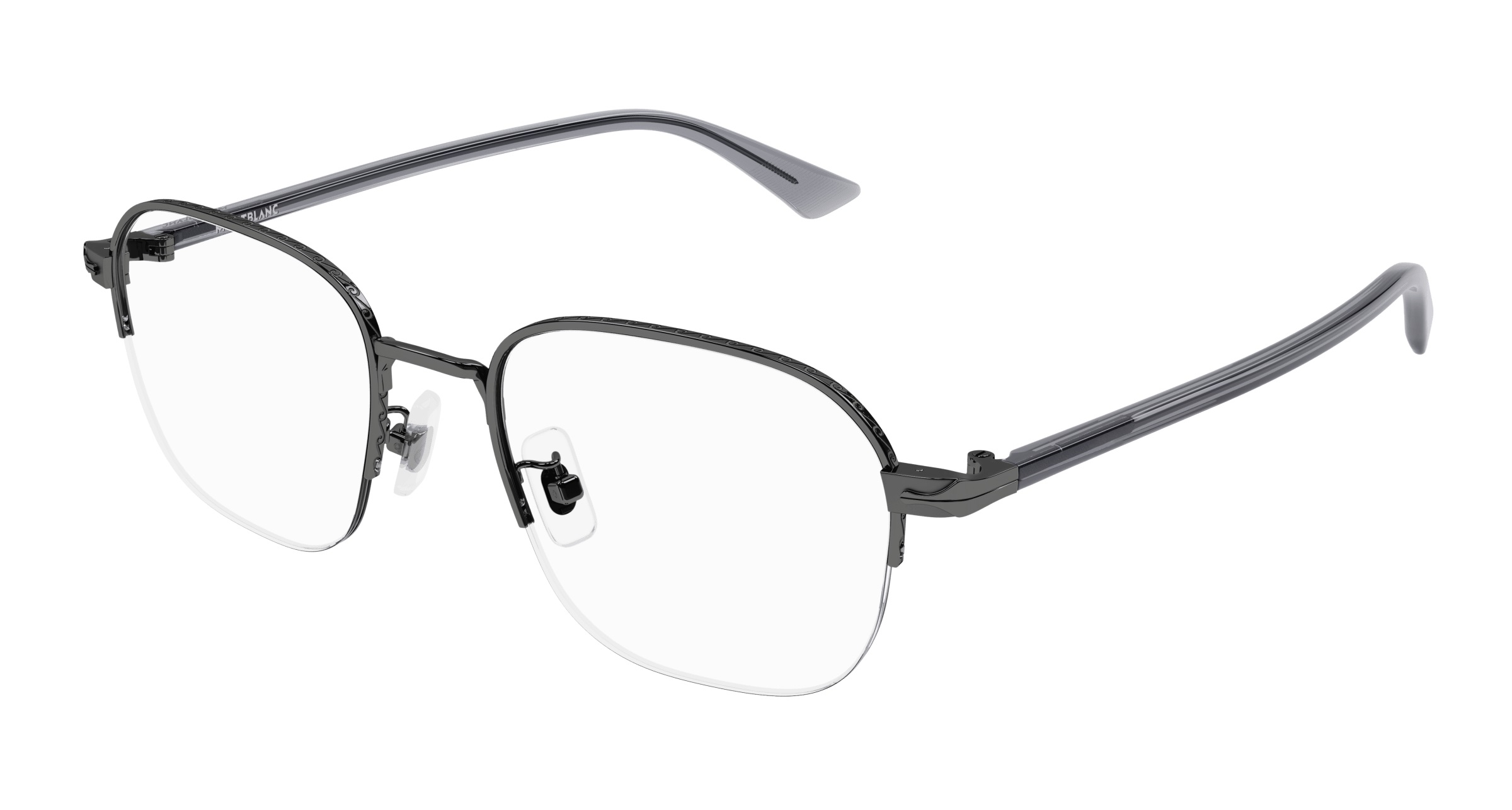 Montblanc Demo Square Mens Eyeglasses MB0341O 003 53 200$