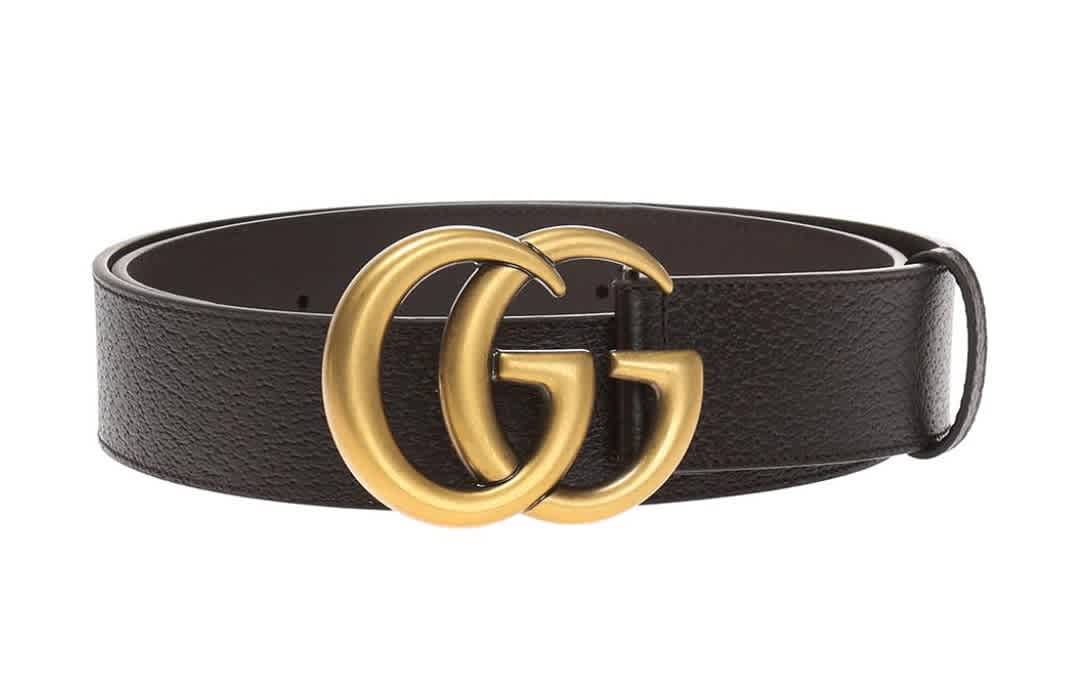 gucci mens belt brown