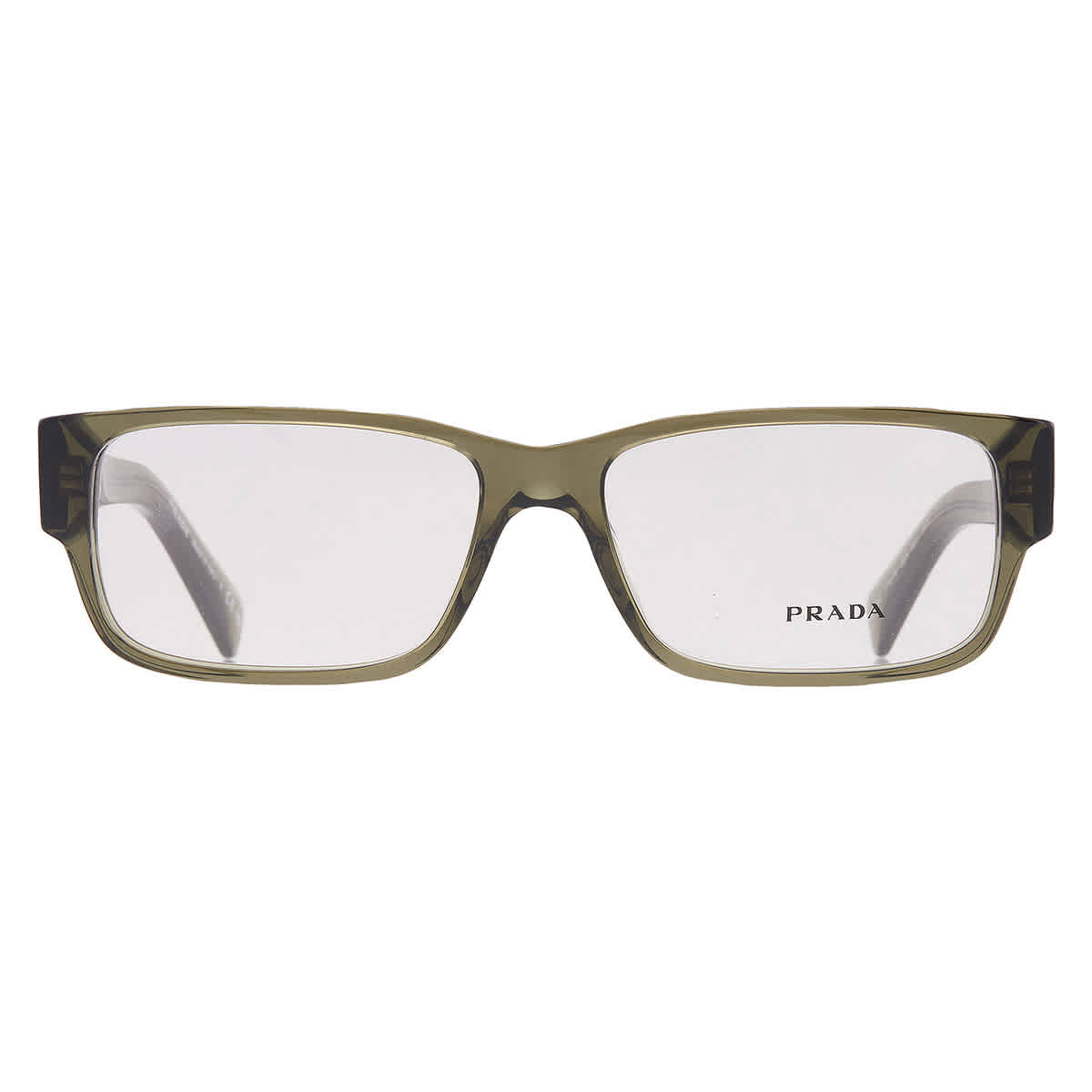 Prada Demo Rectangular Mens Eyeglasses PR B09V 25A1O1 57 230$