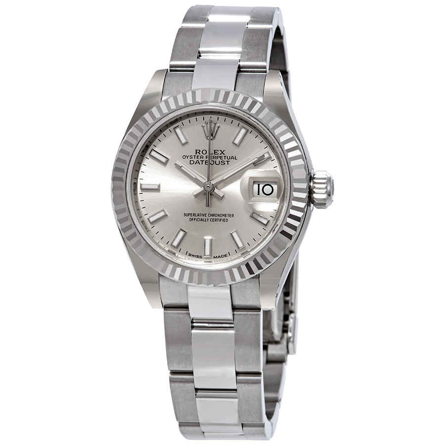 Rolex LadyDatejust Silver Dial Automatic Ladies Oyster Watch 279174SSO
