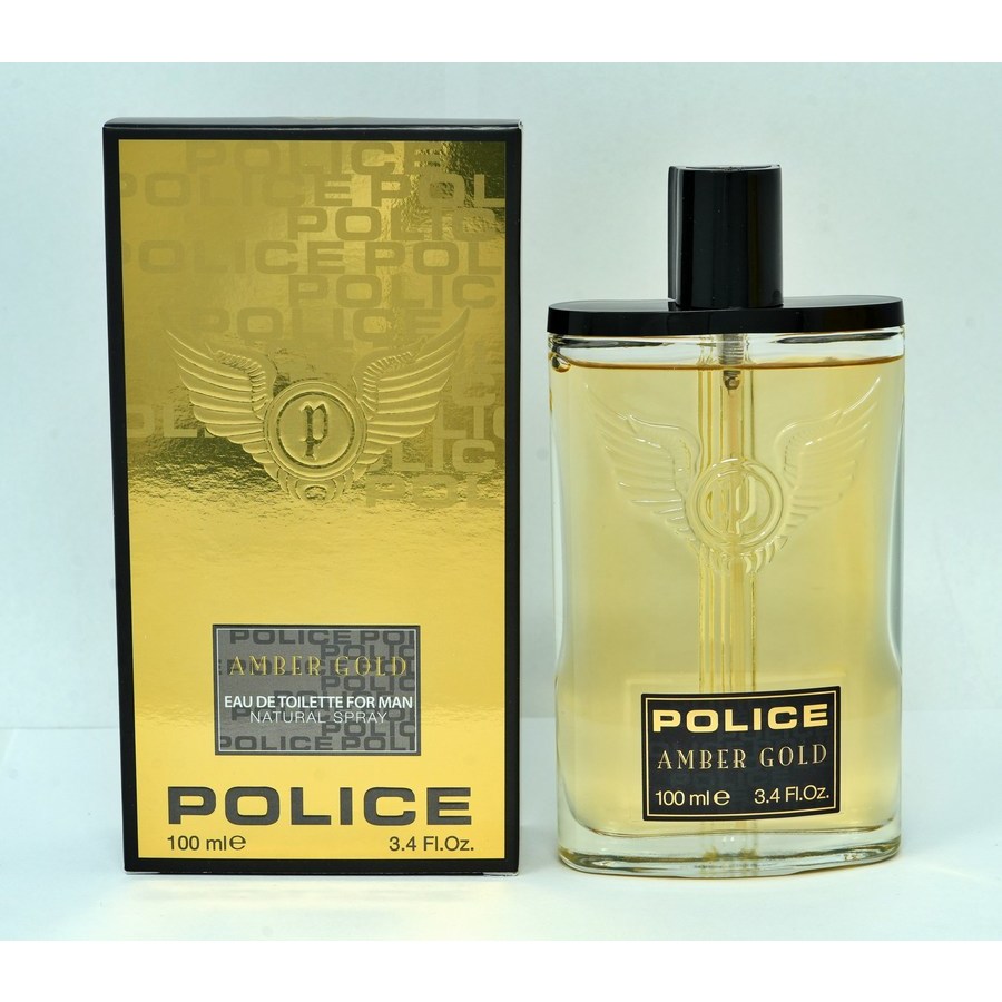 Police Mens Amber Gold EDT Spray 34 oz Fragrances 679602531108 15$