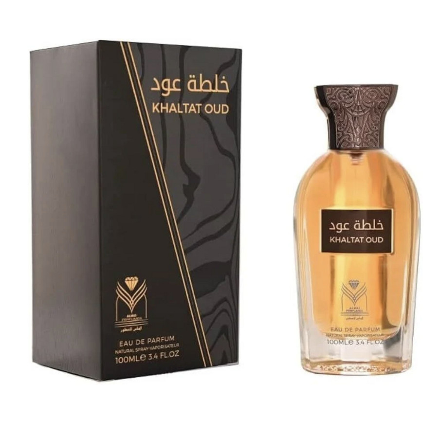 Almas Mens Khaltat Oud EDP Spray 34 oz Fragrances 628800810917 23$