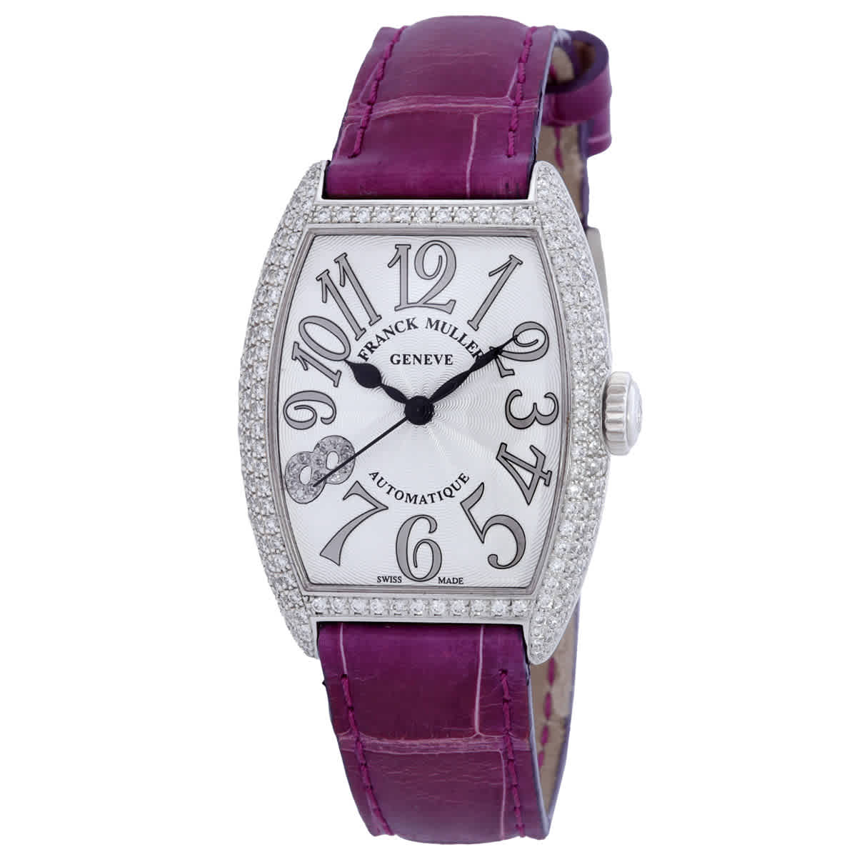 Franck Muller Cintree Curvex Automatic Diamond Ladies Watch 7500 SC AT FO REL D 8CD AC 14500$