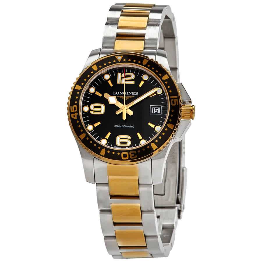 Longines Hydroconquest Black Gold 