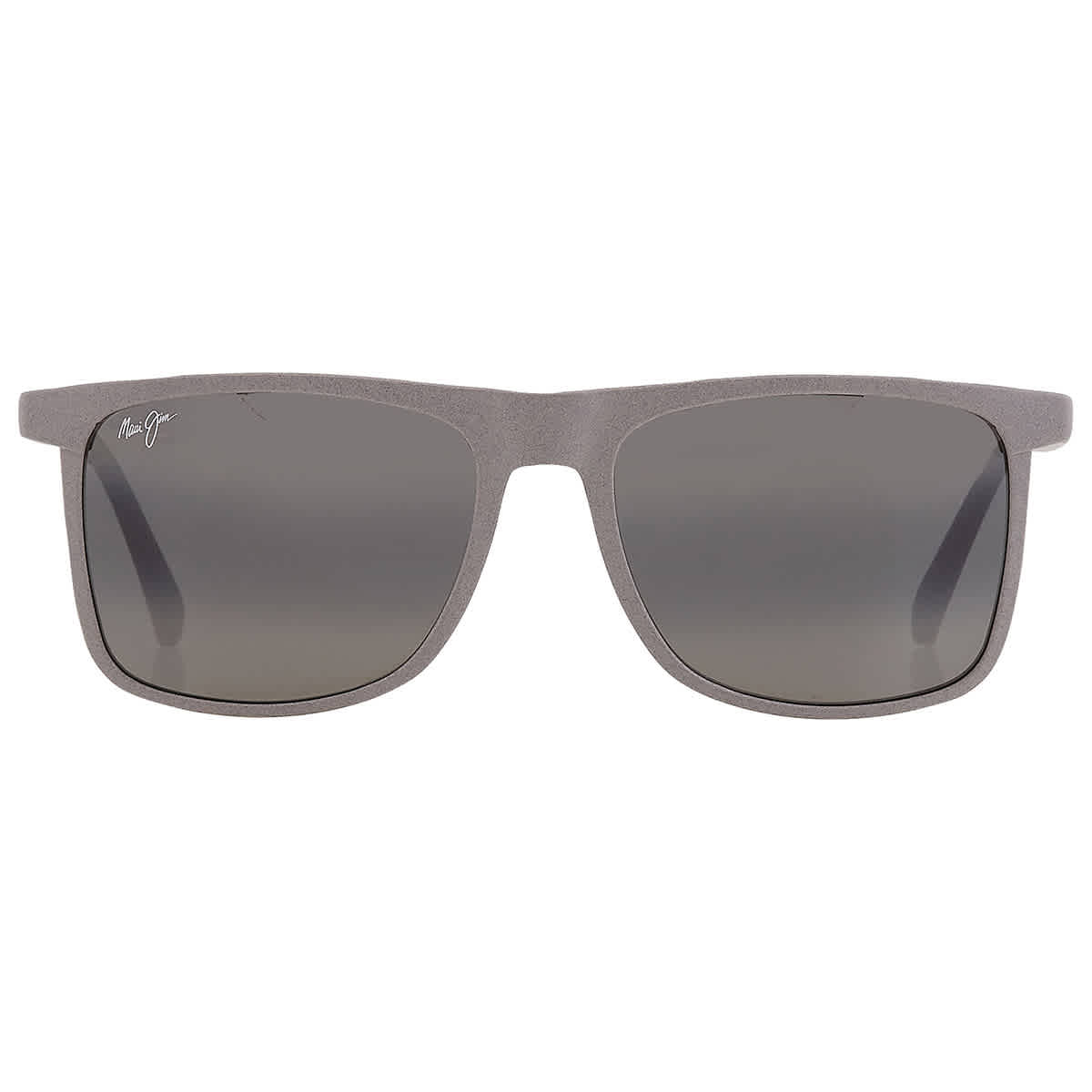 Maui Jim Makamae Glass Polarized Sunglasses - Matte Gray/Neutral Gray - Medium