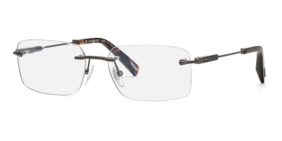Chopard Demo Rectangular Mens Eyeglasses VCHG57 0568 58 220$