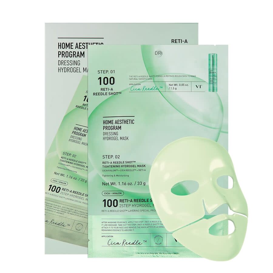 VT Cosmetics Reti-A Reedle Shot Tightening Hydrogel Mask Skin Care 8803463007386