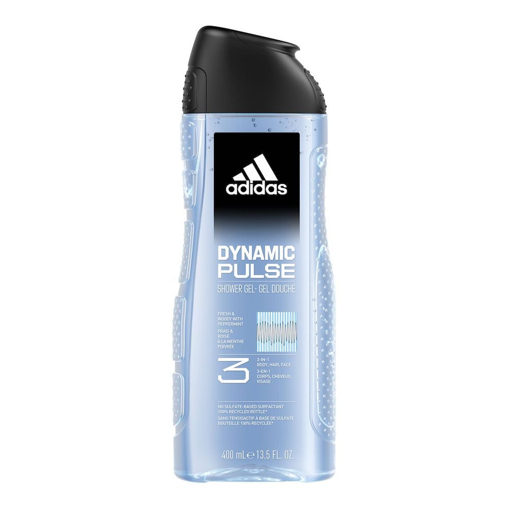 Adidas Mens Dynamic Pulse Shower Gel 13 oz Bath Body 3616303459093 8$