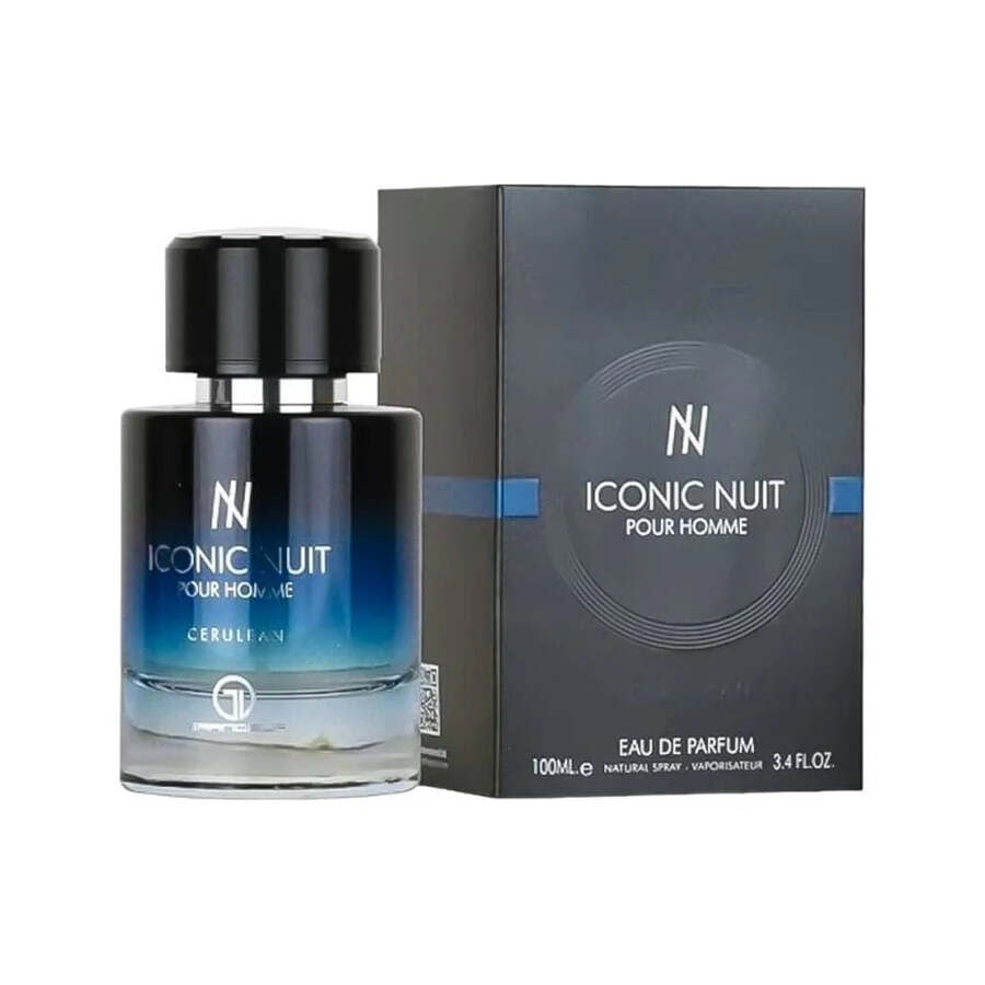Grandeur Mens Iconic Nuit EDP Spray 3.4 oz Fragrances 5055810038526