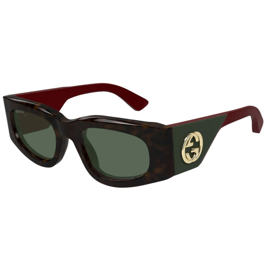 Gucci GG1664S 002 Women’s Sunglasses Tortoiseshell Size 51 - Free RX Lenses  - Free RX Lenses