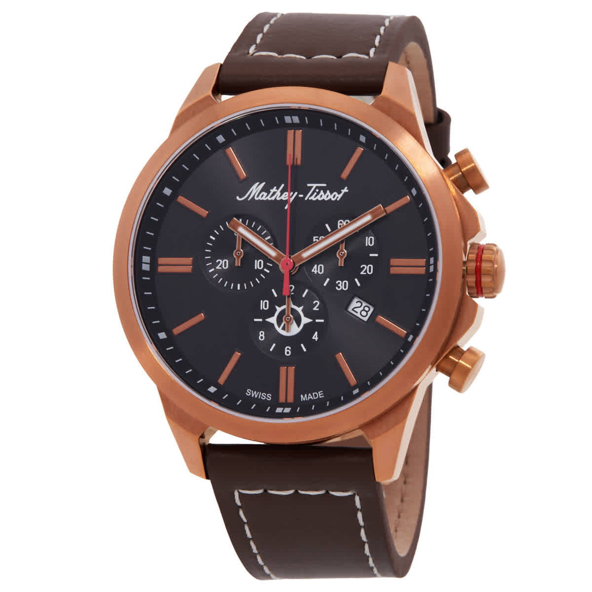 Mathey-Tissot Field Scout Chronograph Quartz Black Dial Mens Watch MTWG3001102 88$